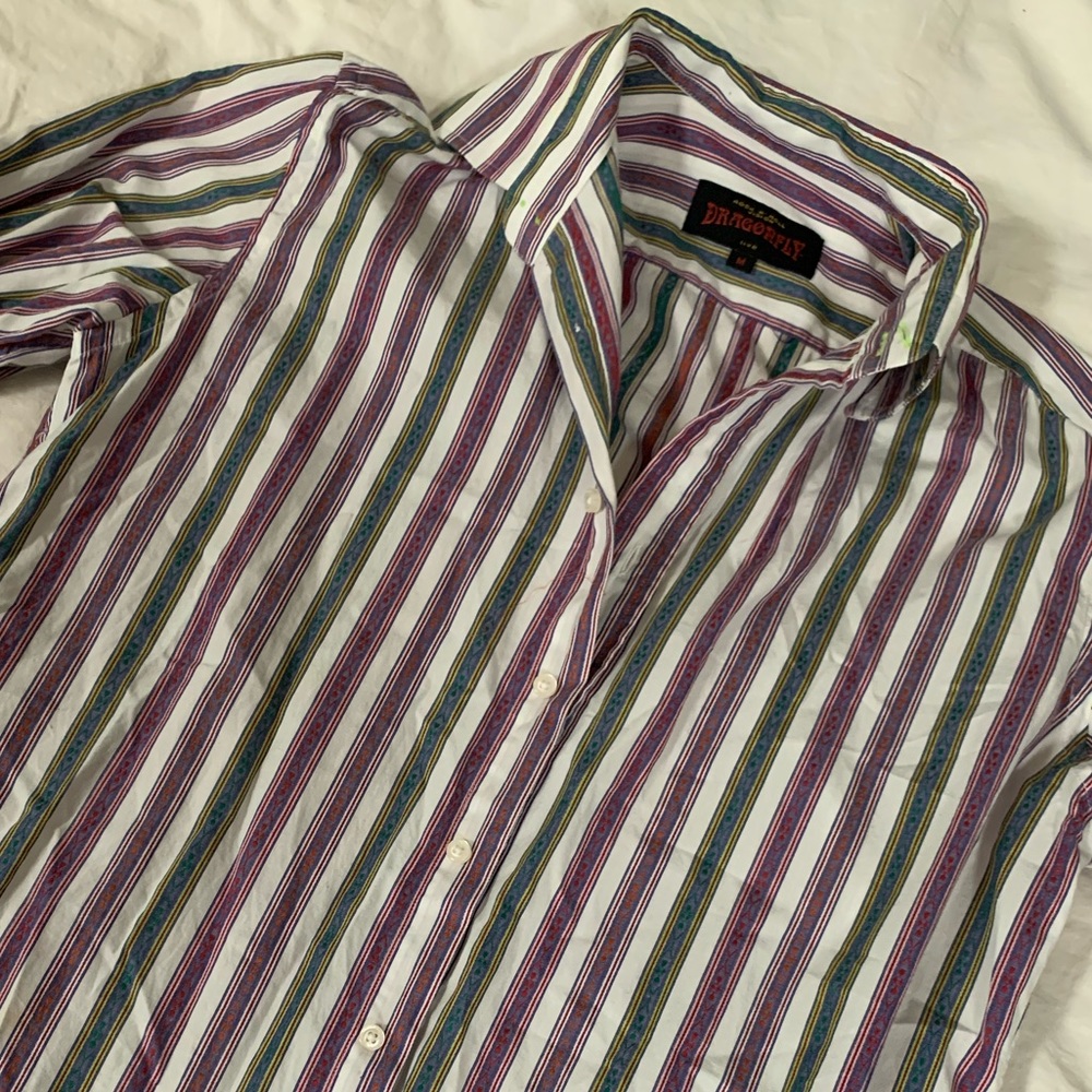 Dragonfly Men’s Shirt Button Front